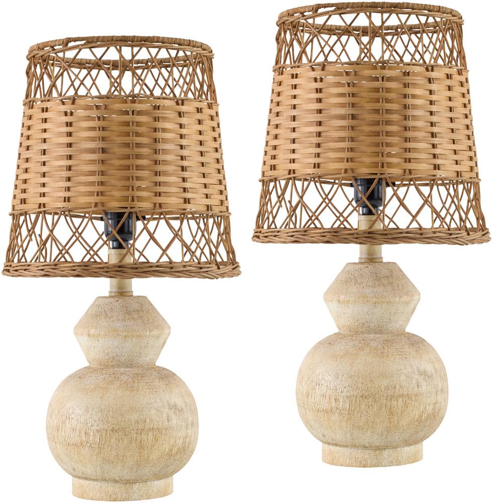 Livabliss - Misty Accent Table Lamp - Brown - MTY002-SET veiw 1