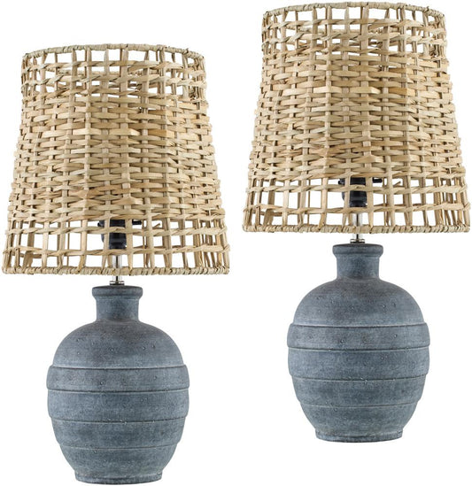 Livabliss - Nightbloom Accent Table Lamp - Cream - NBM002-SET veiw 1