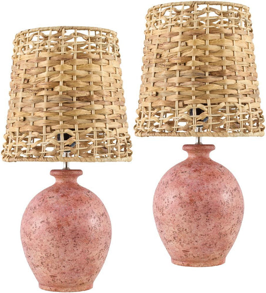 Livabliss - Sarina Accent Table Lamp - Blush - SAR002-SET veiw 1