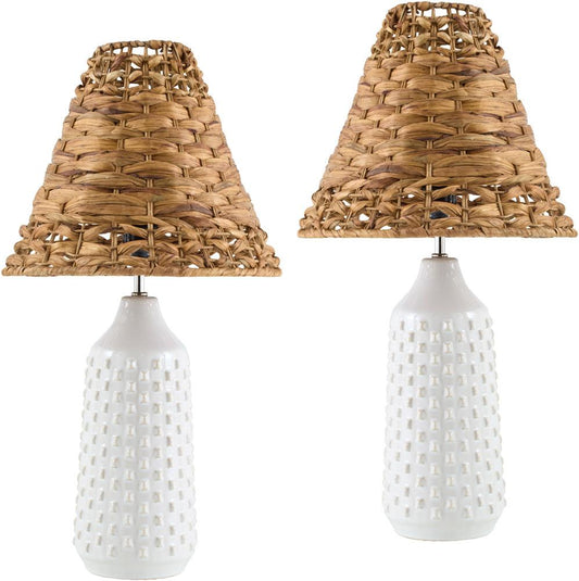 Livabliss - Tatogga Accent Table Lamp - White - TGA001-SET veiw 1