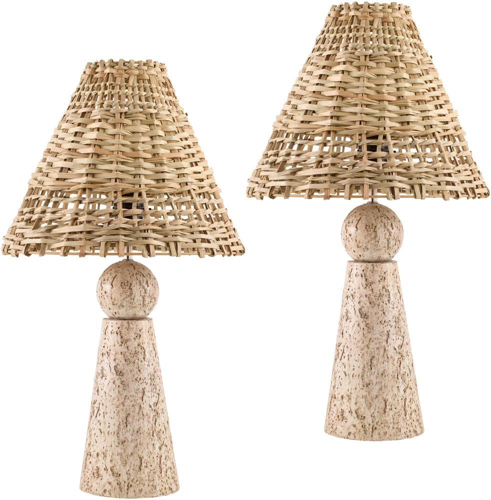 Livabliss - Teslin Accent Table Lamp - Light Gray - TSL001-SET veiw 1