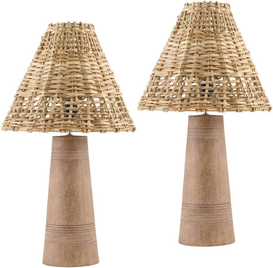 Livabliss - Trout Accent Table Lamp - Brown - TRT002-SET veiw 1