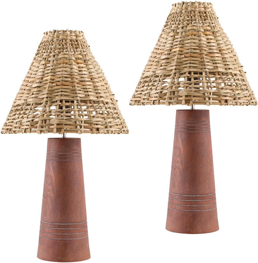 Livabliss - Trout Accent Table Lamp - Dark Brown - TRT001-SET veiw 1