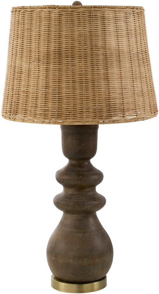 Livabliss - Vedruna Accent Table Lamp - Dark Brown - VDR-001 veiw 1