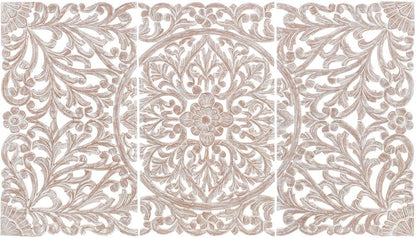 Livabliss - Hampi Dimensional Wall Accent - White - HMP002-4830 veiw 1