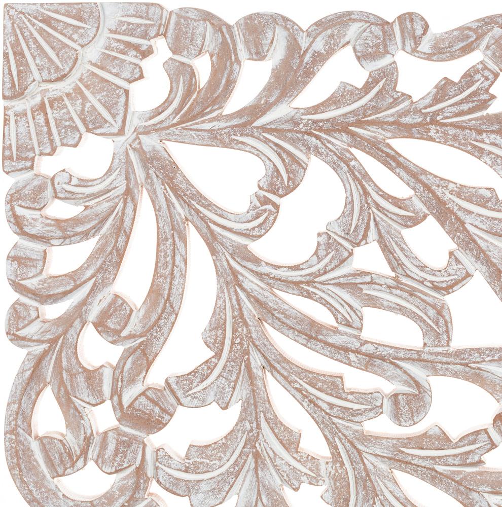 Livabliss - Hampi Dimensional Wall Accent - White - HMP002-4830 veiw 2