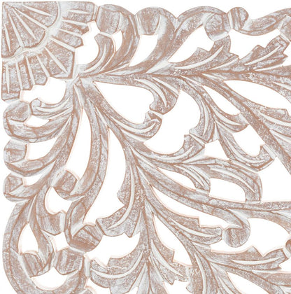 Livabliss - Hampi Dimensional Wall Accent - White - HMP002-4830 veiw 2