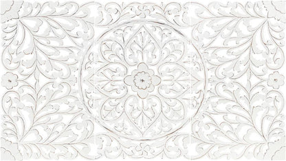 Livabliss - Hampi Dimensional Wall Accent - White - HMP001-4830 veiw 1