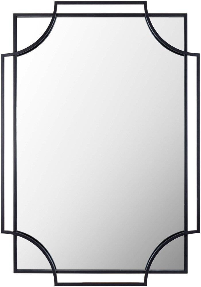 Livabliss - Kassandra Accent Mirror - Black - SSK001-3624 veiw 1