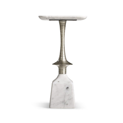 Jonathan Charles Fine Furniture - Stone Harbor Martini Table - White 009-3-DQ1-WMA veiw 2