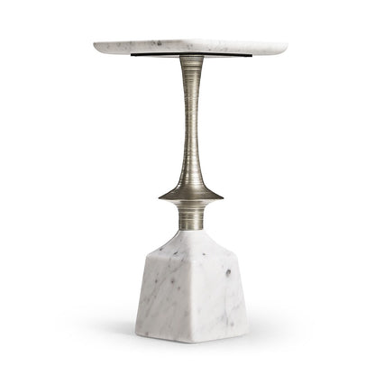 Jonathan Charles Fine Furniture - Stone Harbor Martini Table - White 009-3-DQ1-WMA veiw 3