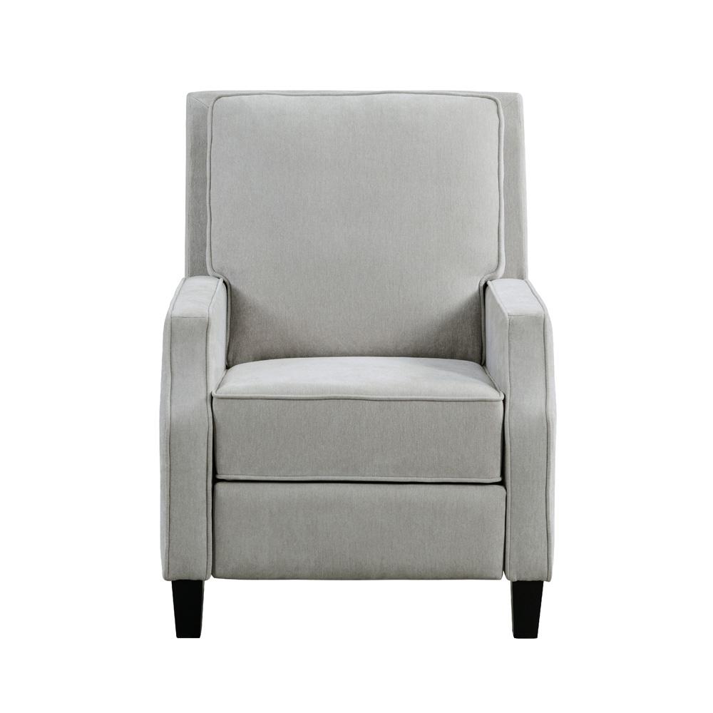 Lifestyle Solutions - Relax A Lounger Stockholm Push Back Recliner, Light Gray - 215A016LTG veiw 1