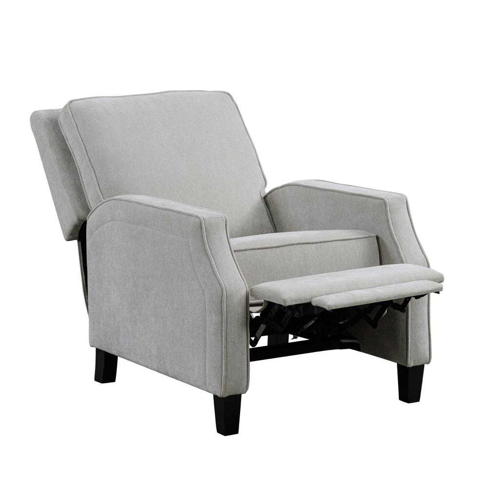 Lifestyle Solutions - Relax A Lounger Stockholm Push Back Recliner, Light Gray - 215A016LTG veiw 4