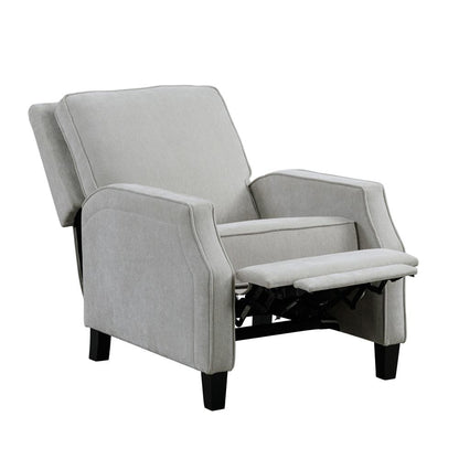 Lifestyle Solutions - Relax A Lounger Stockholm Push Back Recliner, Light Gray - 215A016LTG veiw 4