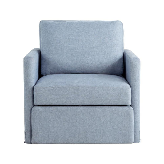 Lifestyle Solutions - Serta Baltimore Convertible Chair, Blue - 111A049BLU veiw 1
