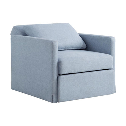 Lifestyle Solutions - Serta Baltimore Convertible Chair, Blue - 111A049BLU veiw 3