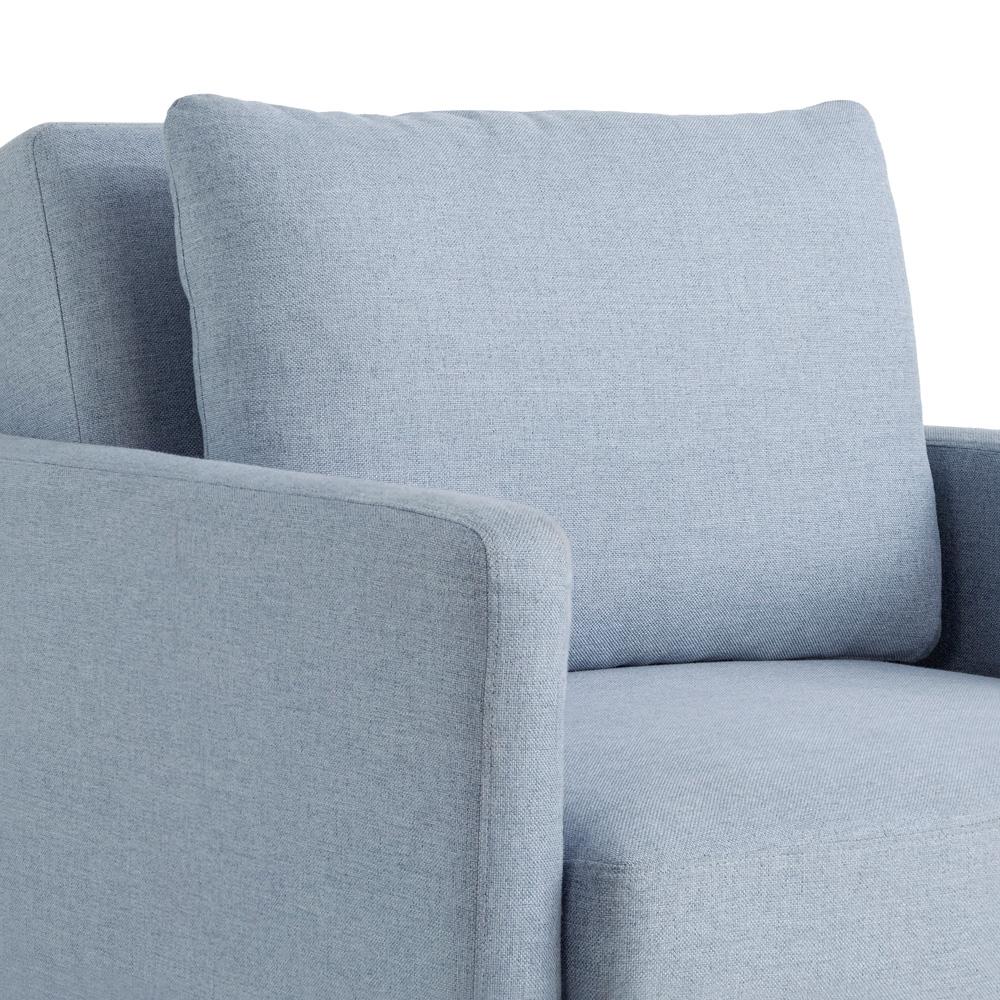 Lifestyle Solutions - Serta Baltimore Convertible Chair, Blue - 111A049BLU veiw 9