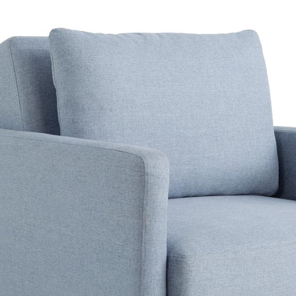 Lifestyle Solutions - Serta Baltimore Convertible Chair, Blue - 111A049BLU veiw 9