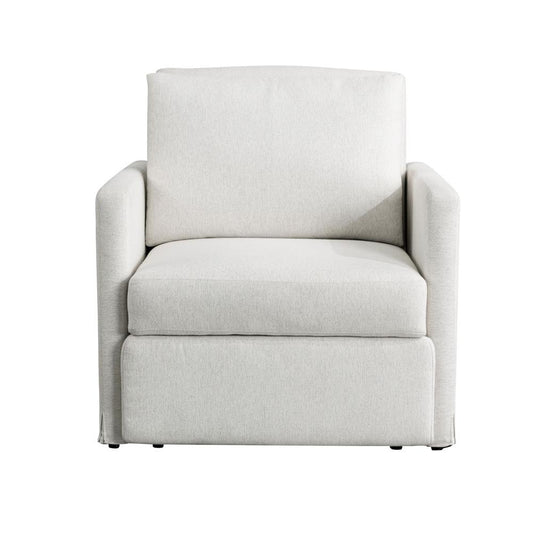 Lifestyle Solutions - Serta Baltimore Convertible Chair, Cream - 111A049CRM veiw 1