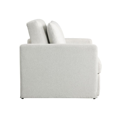Lifestyle Solutions - Serta Baltimore Convertible Chair, Cream - 111A049CRM veiw 7