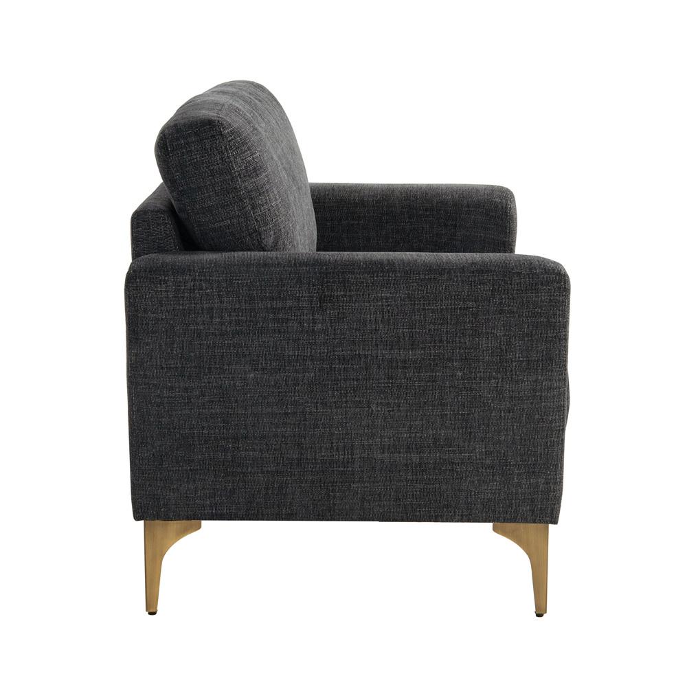 Lifestyle Solutions - Studio Living Moreland Chair, Black - 131A016BLK veiw 3