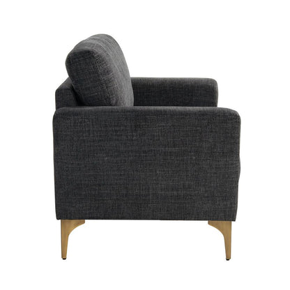 Lifestyle Solutions - Studio Living Moreland Chair, Black - 131A016BLK veiw 3