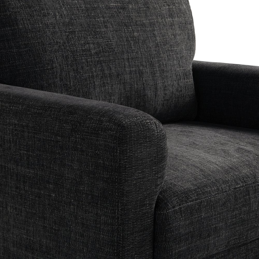 Lifestyle Solutions - Studio Living Moreland Chair, Black - 131A016BLK veiw 6