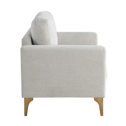 Lifestyle Solutions - Studio Living Moreland Chair, Ivory - 131A016IVO veiw 3
