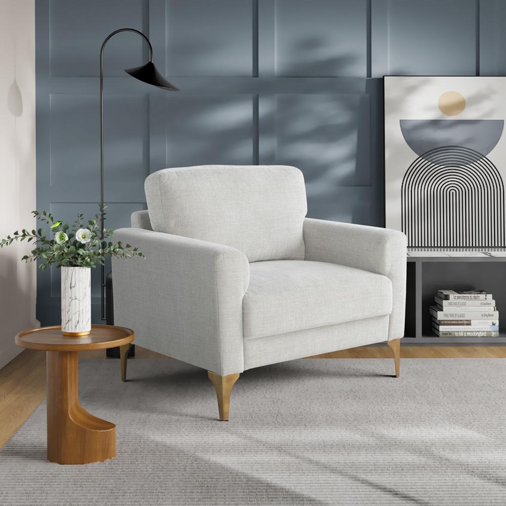 Lifestyle Solutions - Studio Living Moreland Chair, Ivory - 131A016IVO veiw 10
