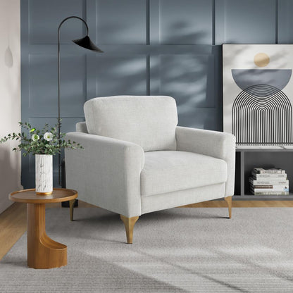 Lifestyle Solutions - Studio Living Moreland Chair, Ivory - 131A016IVO veiw 10