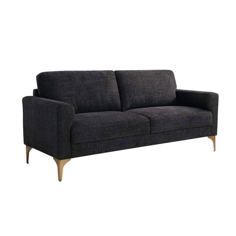 Lifestyle Solutions - Studio Living Moreland Sofa, Black - 133A016BLK veiw 2