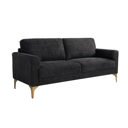 Lifestyle Solutions - Studio Living Moreland Sofa, Black - 133A016BLK veiw 2