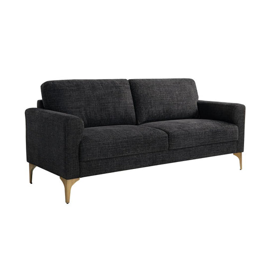 Lifestyle Solutions - Studio Living Moreland Sofa, Black - 133A016BLK veiw 2