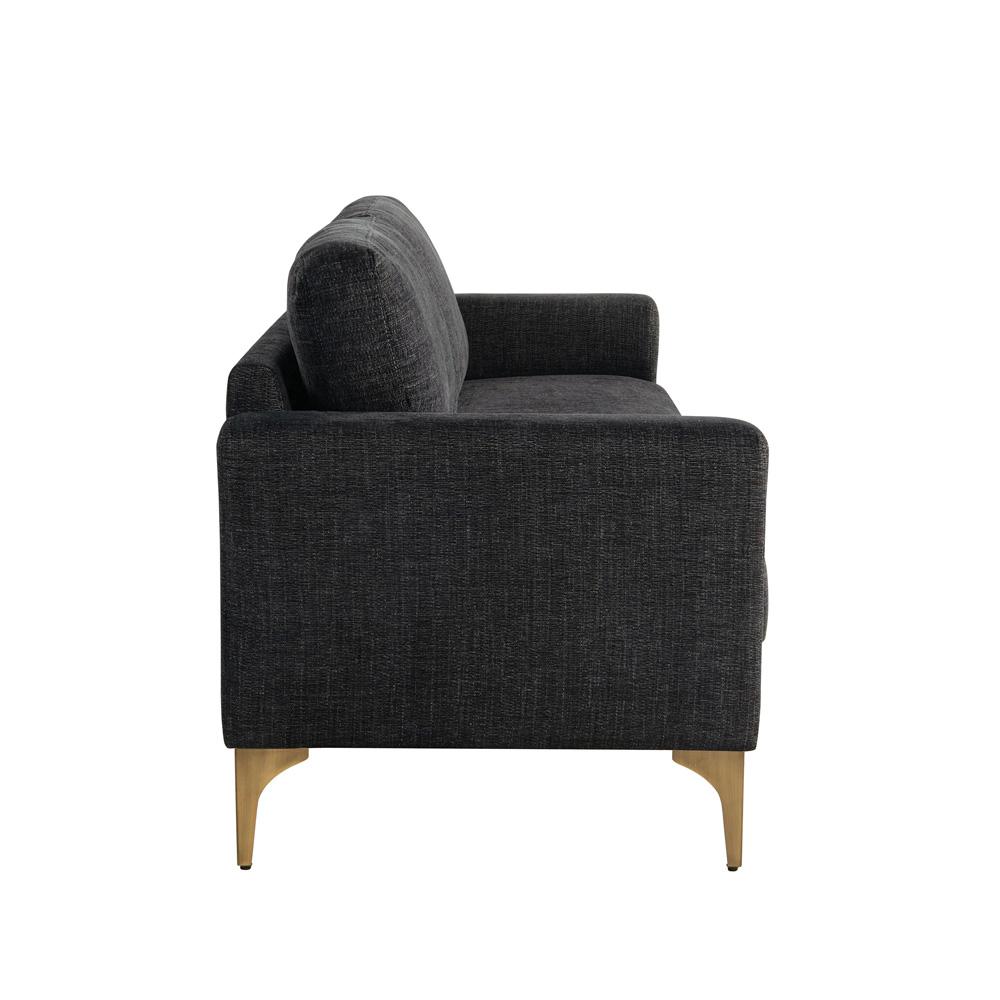 Lifestyle Solutions - Studio Living Moreland Sofa, Black - 133A016BLK veiw 3