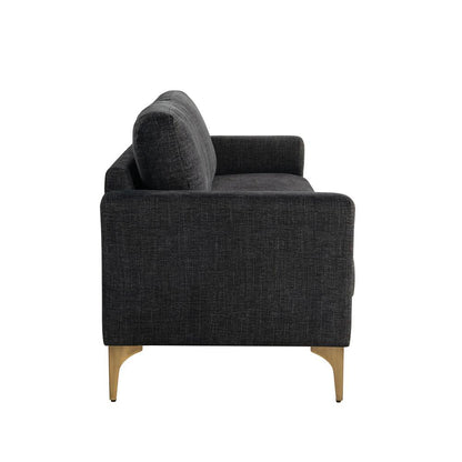 Lifestyle Solutions - Studio Living Moreland Sofa, Black - 133A016BLK veiw 3