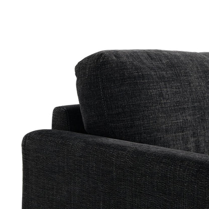 Lifestyle Solutions - Studio Living Moreland Sofa, Black - 133A016BLK veiw 5