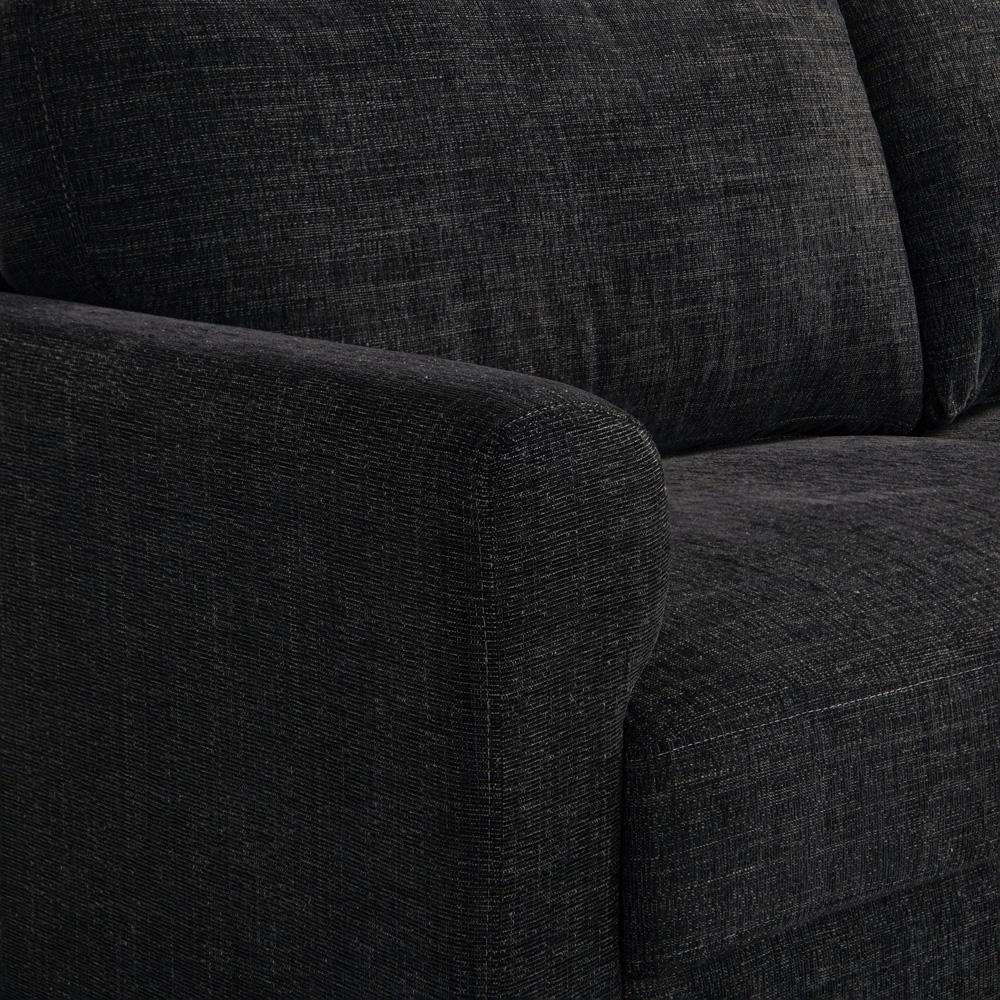 Lifestyle Solutions - Studio Living Moreland Sofa, Black - 133A016BLK veiw 6