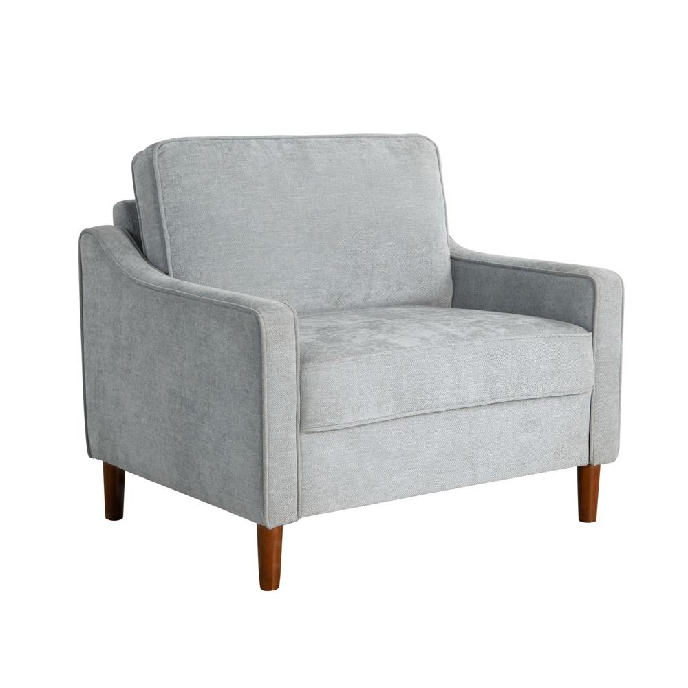Lifestyle Solutions - Studio Living Seville Chair, Light Gray - 131A014LTG veiw 2