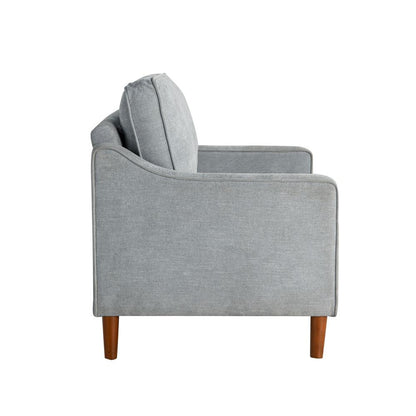 Lifestyle Solutions - Studio Living Seville Chair, Light Gray - 131A014LTG veiw 3