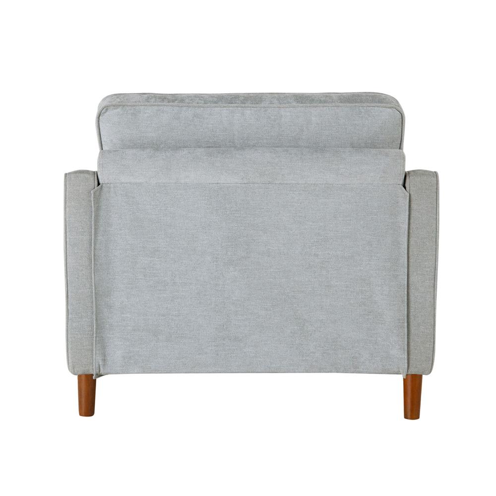 Lifestyle Solutions - Studio Living Seville Chair, Light Gray - 131A014LTG veiw 4