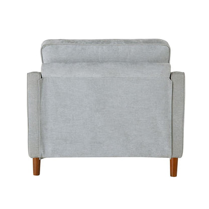 Lifestyle Solutions - Studio Living Seville Chair, Light Gray - 131A014LTG veiw 4