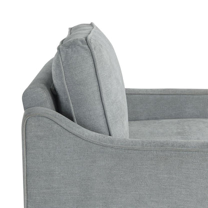 Lifestyle Solutions - Studio Living Seville Chair, Light Gray - 131A014LTG veiw 5