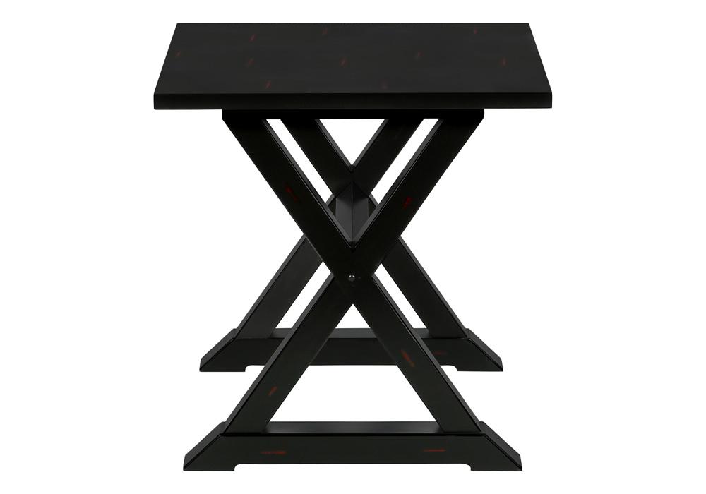 Monarch Specialties - Accent Table, Black Veneer, Transitional - I-3987 veiw 4