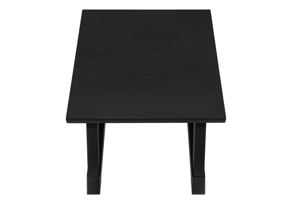 Monarch Specialties - Accent Table, Black Veneer, Transitional - I-3987 veiw 5