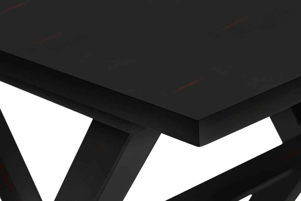 Monarch Specialties - Accent Table, Black Veneer, Transitional - I-3987 veiw 6