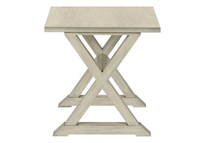 Monarch Specialties - Accent Table, Antique White Veneer, Transitional - I-3989 veiw 3
