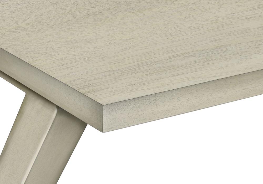 Monarch Specialties - Accent Table, Antique White Veneer, Transitional - I-3989 veiw 6