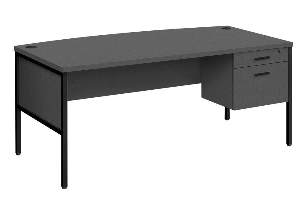 Monarch Specialties - Computer Desk, 72inL, Black Metal, Contemporary, Modern - I-7730 veiw 1