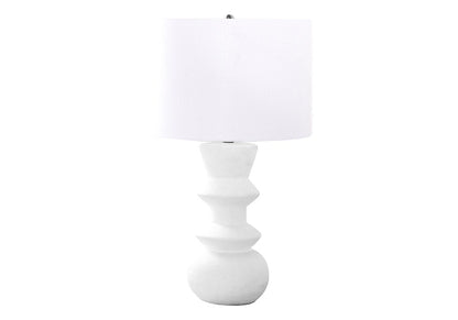 Monarch Specialties - Lighting, 26inH, Cream Ceramic, Ivory / Cream Shade, Contemporary - I-9762 veiw 1