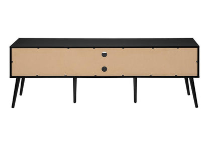 Monarch Specialties - Tv Stand, 72 Inch, Media Entertainment Center, Storage Cabinet, Console, Black Laminate, Contemporary - I-2783 veiw 7